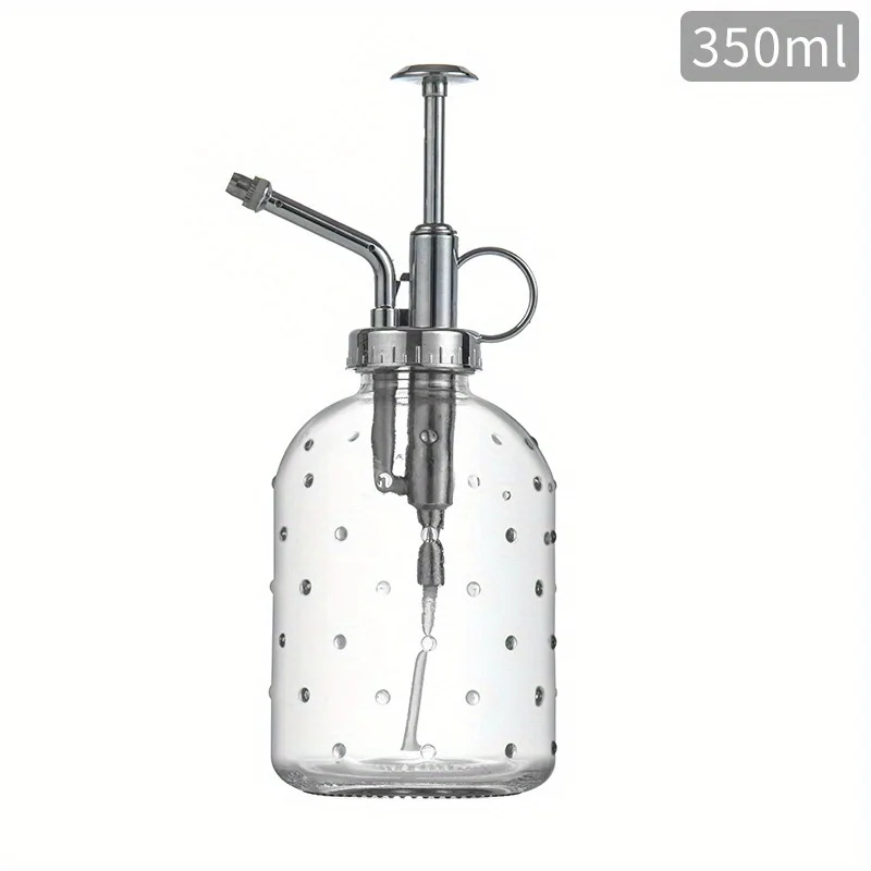 350ml Retro Nordic Pneumatico Giardinaggio Bollitore per irrigazione domestica Irrigazione Disinfezione Annaffiatoio in vetro Bollitore per irrigazione della carne