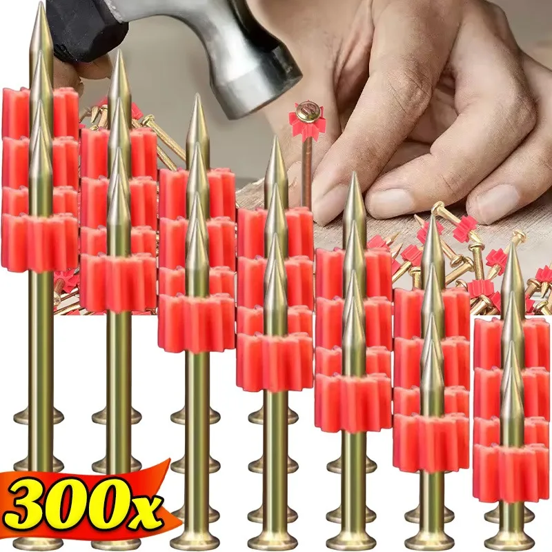 

Picture Hanging Nails Concrete Walls Nail Hard Steel Masonry Spike for Brick Cement Mounting DIY Frame Hook with Washer Hardware