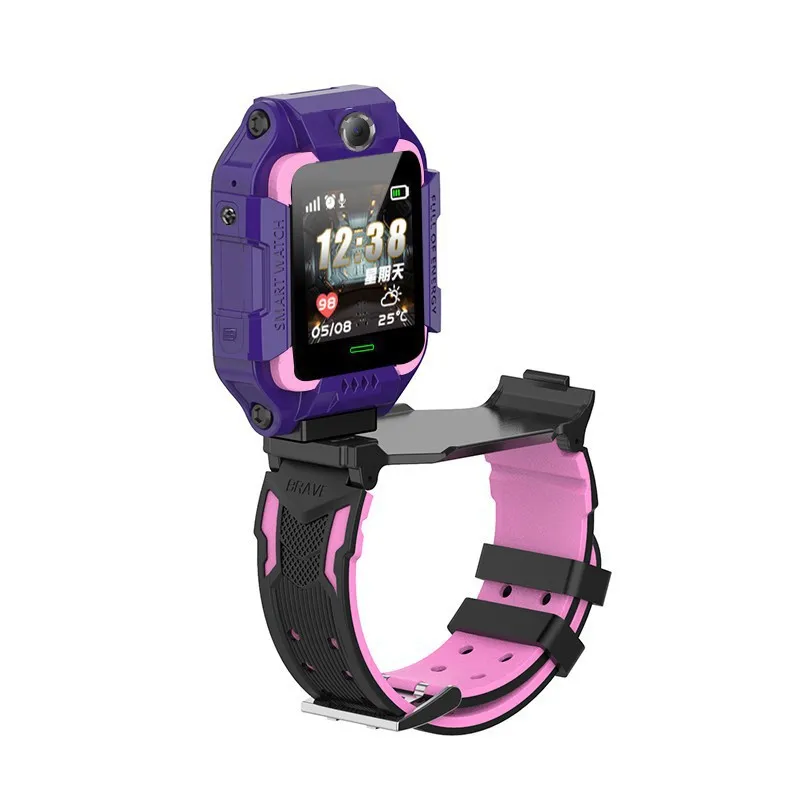 Children's phone watch, location, photo taking, SOS emergency, waterproof for daily use, multilingual, student smartwatch