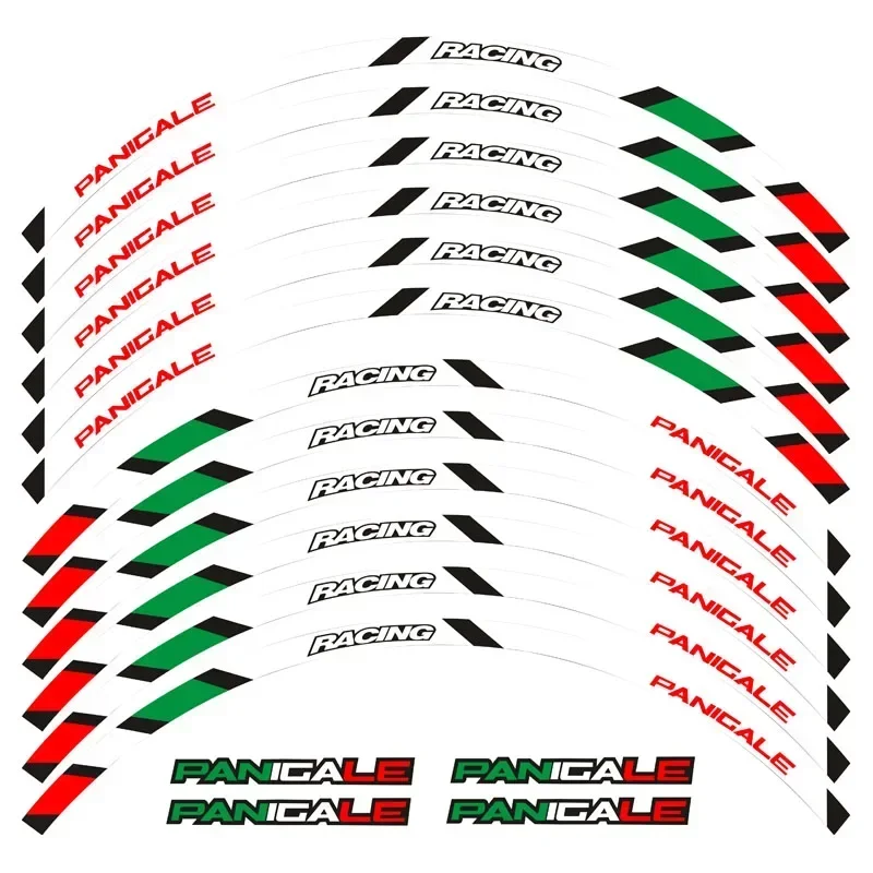 For DUCATI PANIGALE 1199 S 899 1299 S R 959 Motorcycle Parts Contour Wheel Decoration Decal Sticker - 2