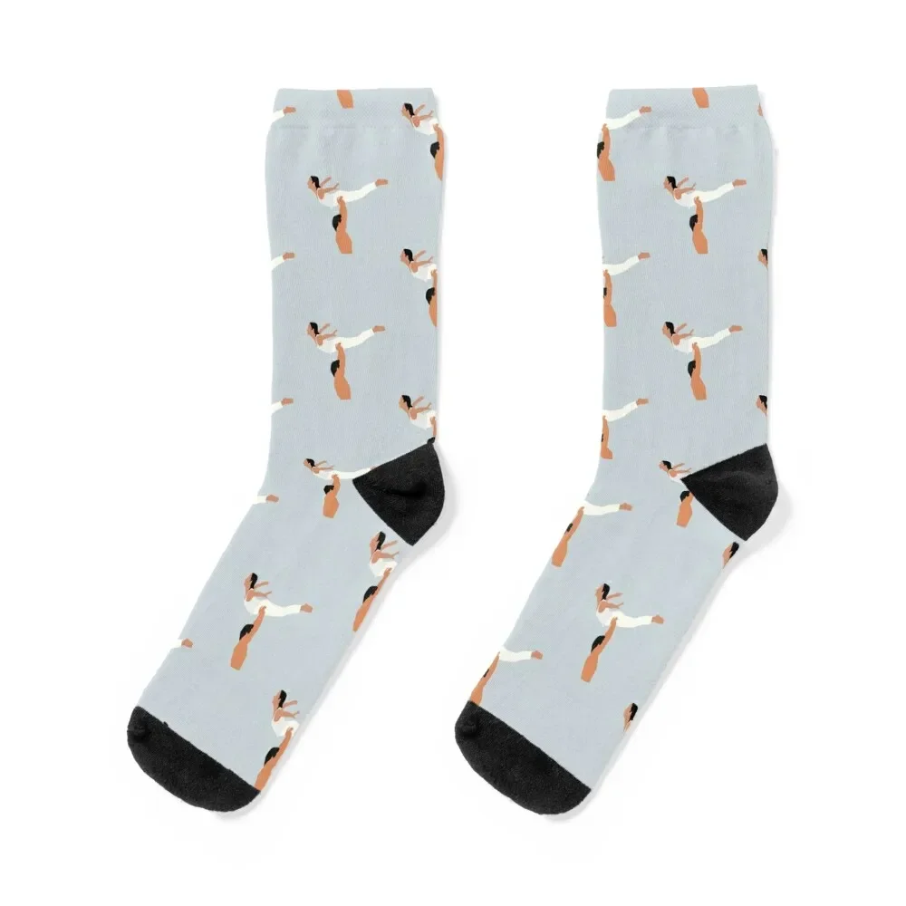 

Dirty Dancing illustration Socks hockey Christmas custom sports cool Men Socks Luxury Brand Women's