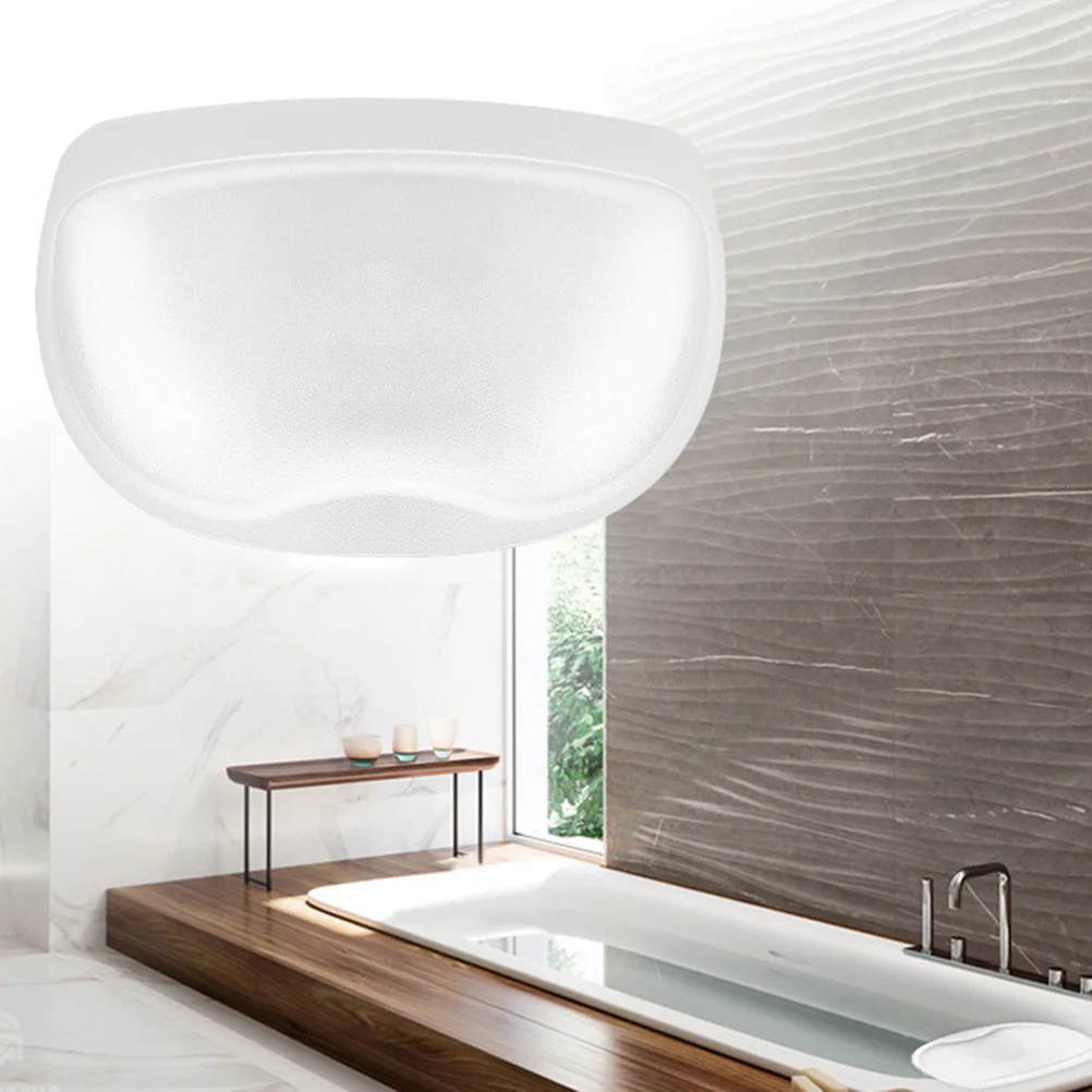 

Bath Pillow Massage Spa Tub Water Proof Bathtub Headrest Non-slip for Shower Pillows