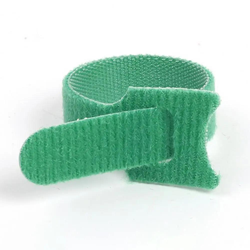 Cable Management Band 100Pcs Practical Fastener Tape Reusable  Cable Straps Wire Ties Cable Management Home Supply