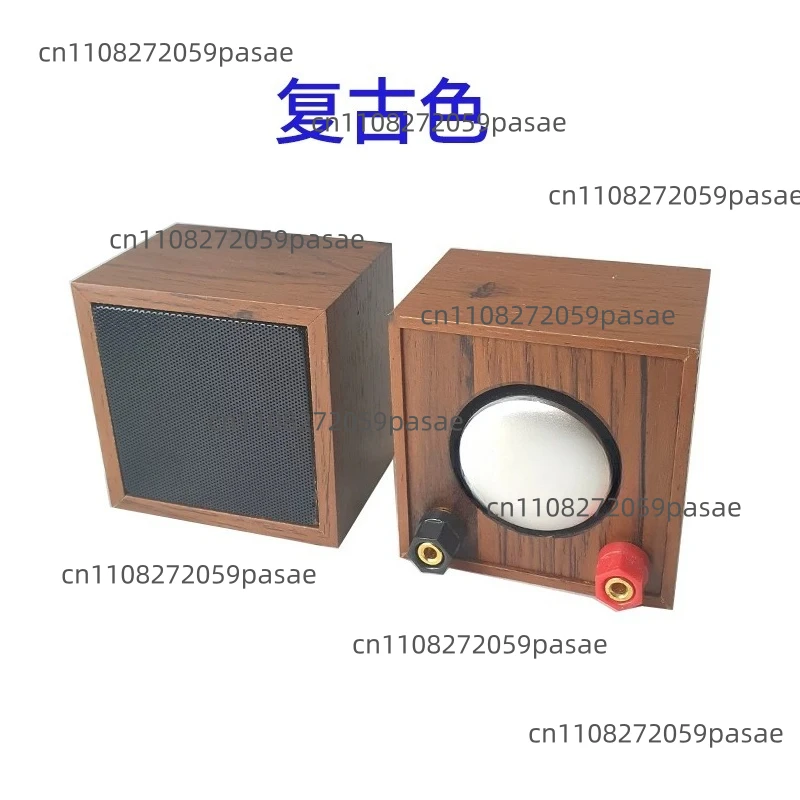 Mini Caixa de Som Bluetooth de 2.5 Polegadas de Alcance Total Compacta para Uso em Estante ou Mesa