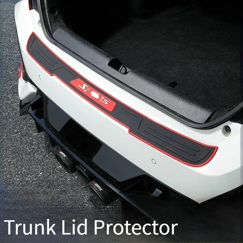 

Защита заднего бампера и крышки багажника автомобиля, аксессуары для интерьера авто, защита порогов, антицарапинное покрытие из ПВХ