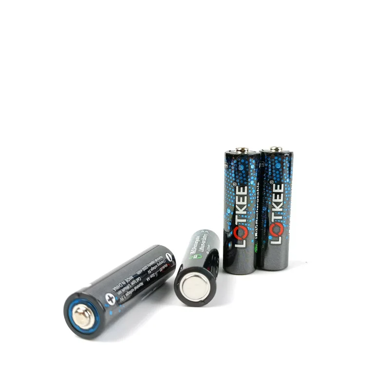 4PCS 1.5V AA Battery 1.5V AA li-ion Battery 2200mwh li-polymer