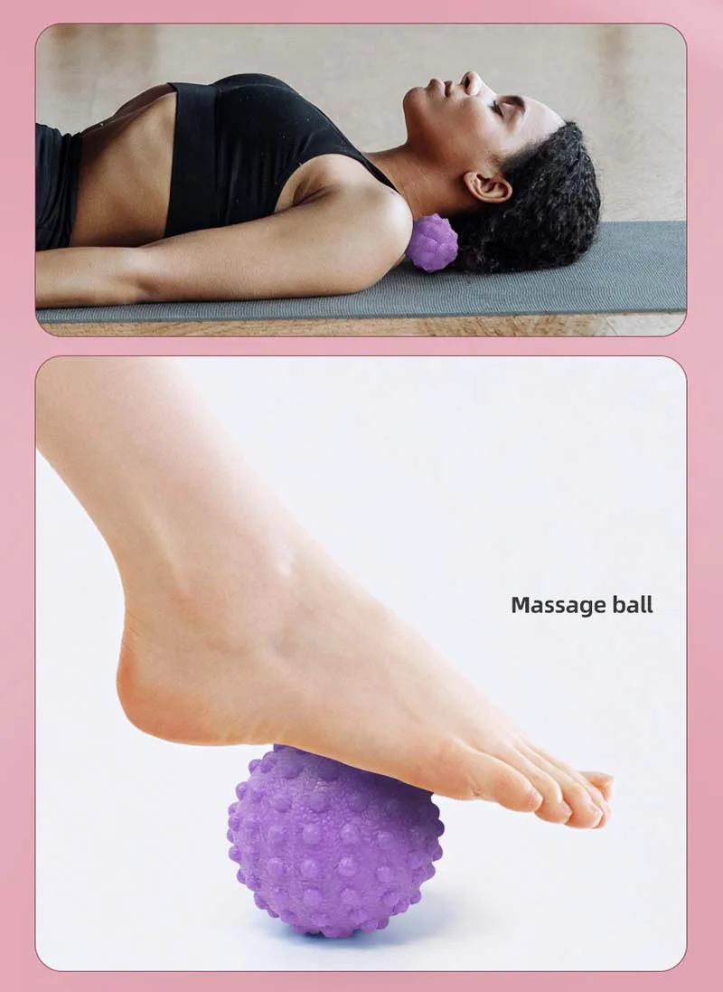 Fascia Massage Ball Fitness Massage Ball Roller Trigger Point for Neck Shoulder Hands Legs Feet Muscle Pain Relaxation Plantar