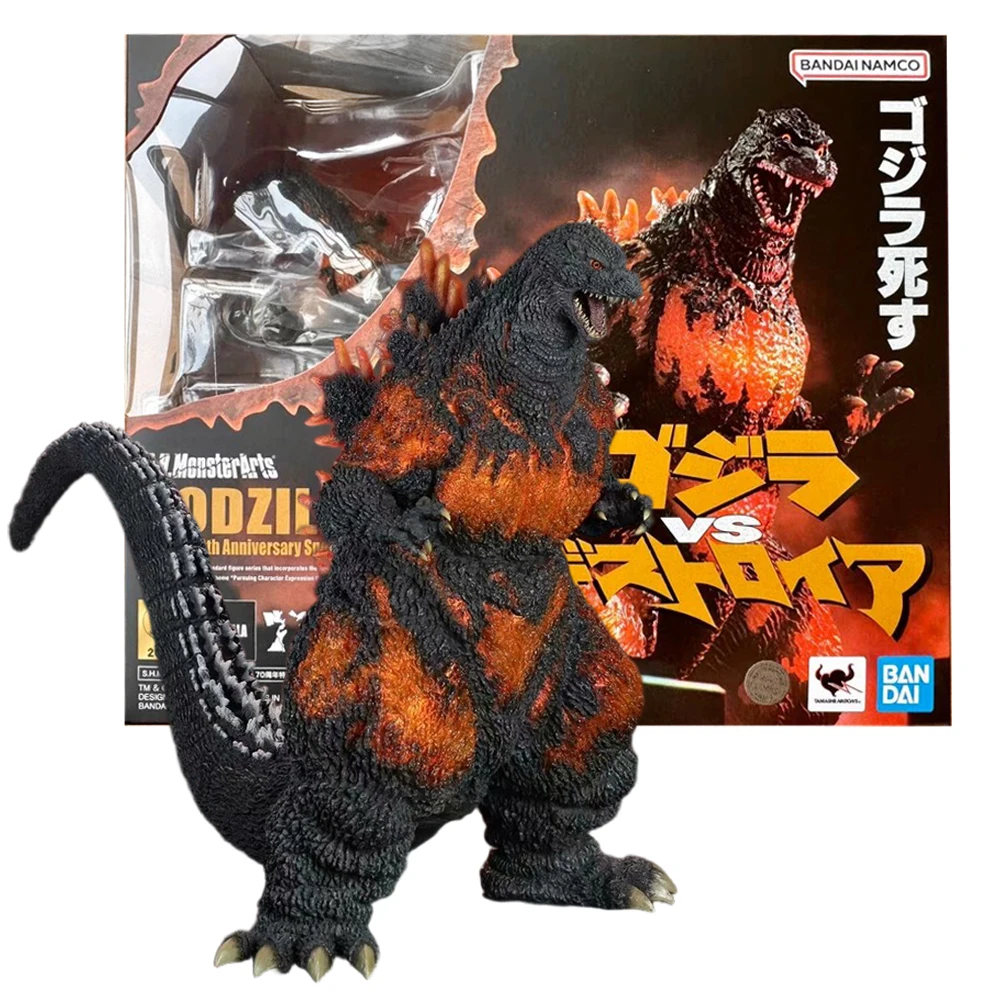 16 سنتيمتر بانداي أنيمي حرق جودزيلا الشكل الأحمر عودة الدائمة لعبة مجسمة دمية جمع عمل الشكل البلاستيكية سطح المكتب حلية