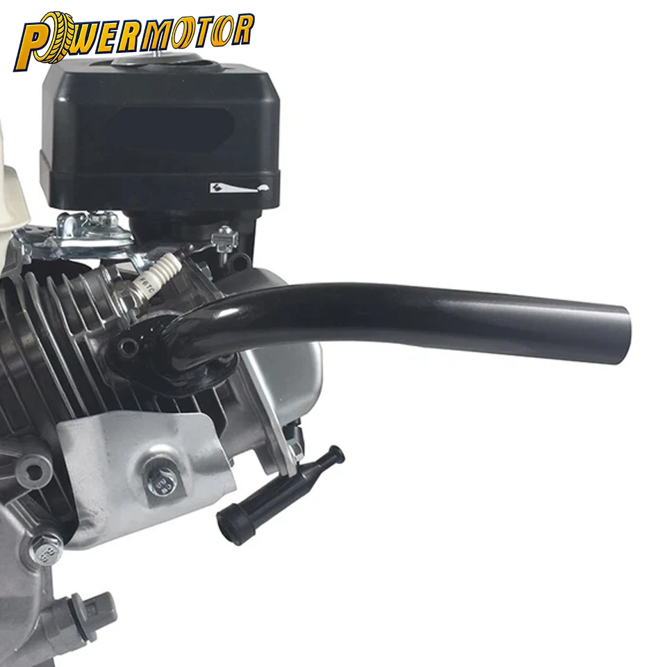Auspuffrohr für Predator 196cc 212cc Honda GX160 GX200 Coleman CT200U Mini Bike Motorrad Go-Kart Auspuffrohr Modifizierte Teile