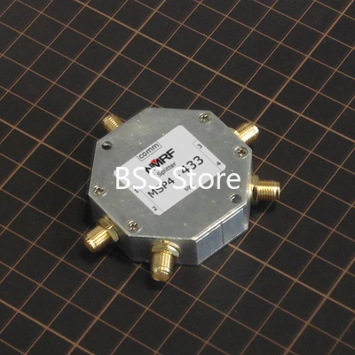 MSP4-433 400-460MHz 0.7m band ISM frequency power divider Quad splitter/combiner, SMA module sensor