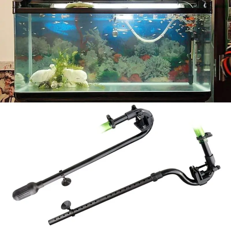 Fish for Tank Filter Tube Aquarium Intake Outflow Tube External Canister Filters Accessories for Inner Dia 16mm Pipe