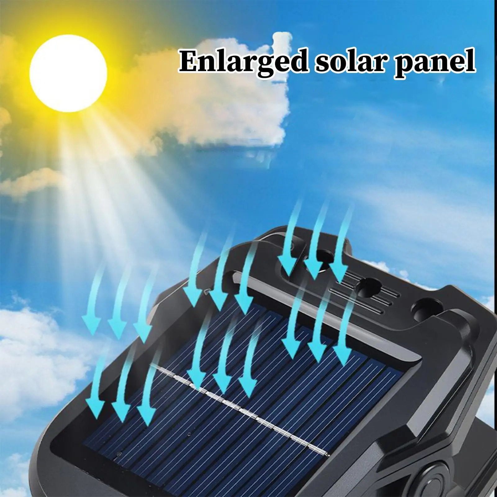 Clip On Solar Lichter Im Freien Wasserdichte Outdoor Solar Clip Licht Motion Sensor Beleuchtung Tragbare LED Für Zaun Tor Garten