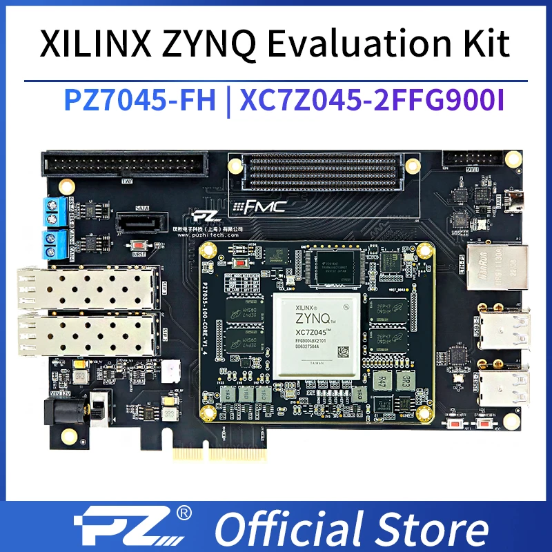 single board computer tv motherboard Puzhi PZ7045-FH-KFB 900I Evaluation Kit xilinx zynq-7000 soc arm fpga development board