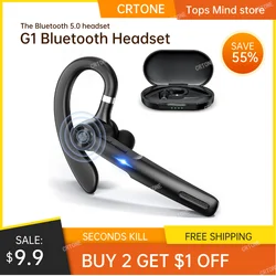 G1 MINI Bluetooth Hands free Business Earphone Wireless Earbuds Single Handsfree For Driving HD Call Headphone Car Headset fone