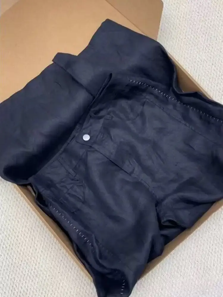 

Универсальные широкие брюки Deep Blue для женщин, летние, с высокой талией, свободные, повседневные, рекомендованные многими модными экспертами