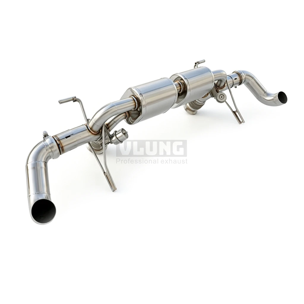 

Dual Resonator Valve Exhaust SS for Lamborghini Huracán LP580-2 LP610-4 5.2 2014-2019 High Performance Controlled System