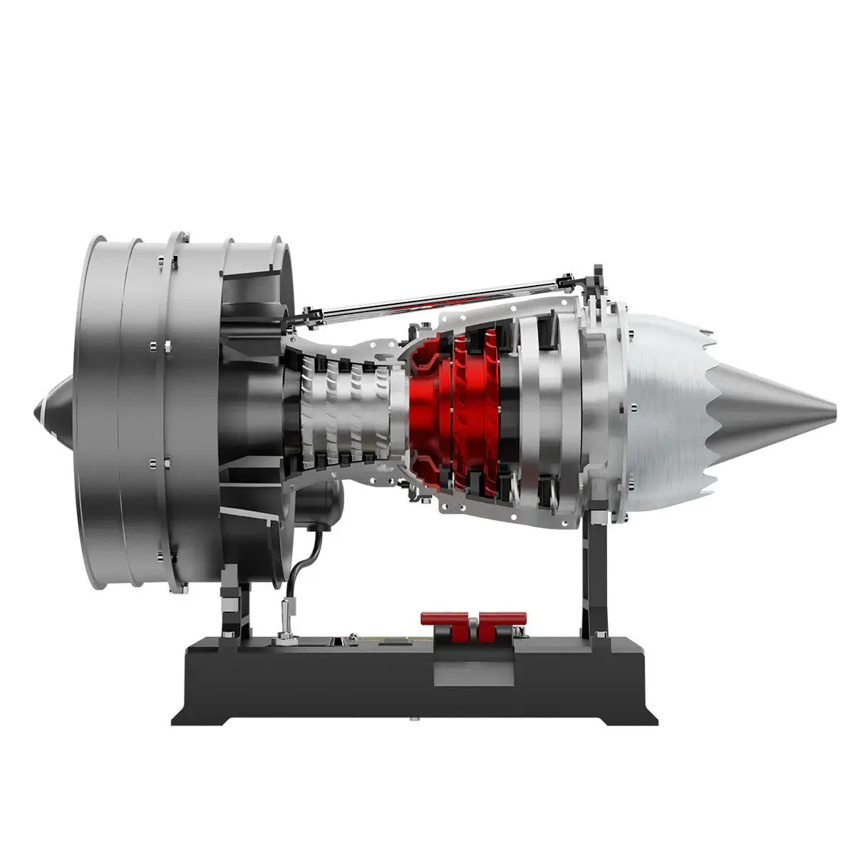 All-Metal Turbofan Engine Model, Aircraft Engine DIY Assembly Kit