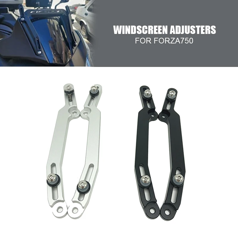 

Windscreen Adjusters CNC Aluminum Windshield Bracket Fit For HONDA FORZA750 Forza 750 Forza750 2021 2022 Motorcycle Accessories