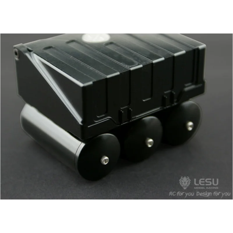 LESU für 1/16 LKW-Traktor DIY Deutsches Bruder Modifiziertes 70002 Simulations-Batteriegehäuse Benzintank RC-Automodell – Detail 4
