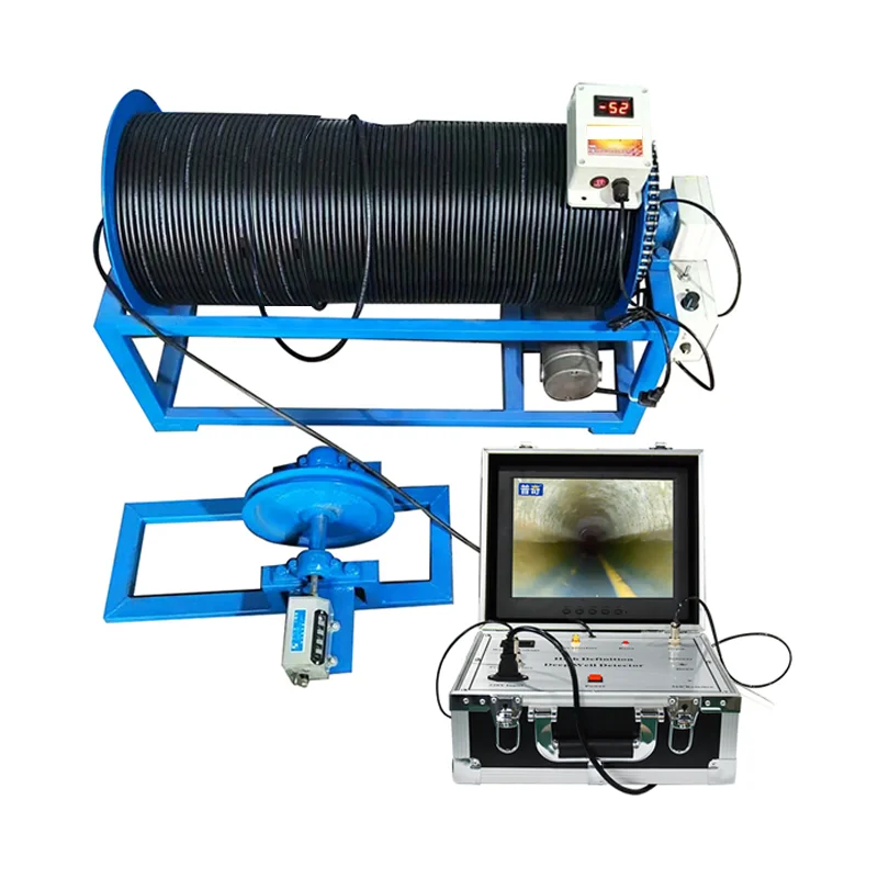 360 degree 1000m electric rotation geophysical instrument Surface and Downhole Logging Detect cracks in the shaft wall