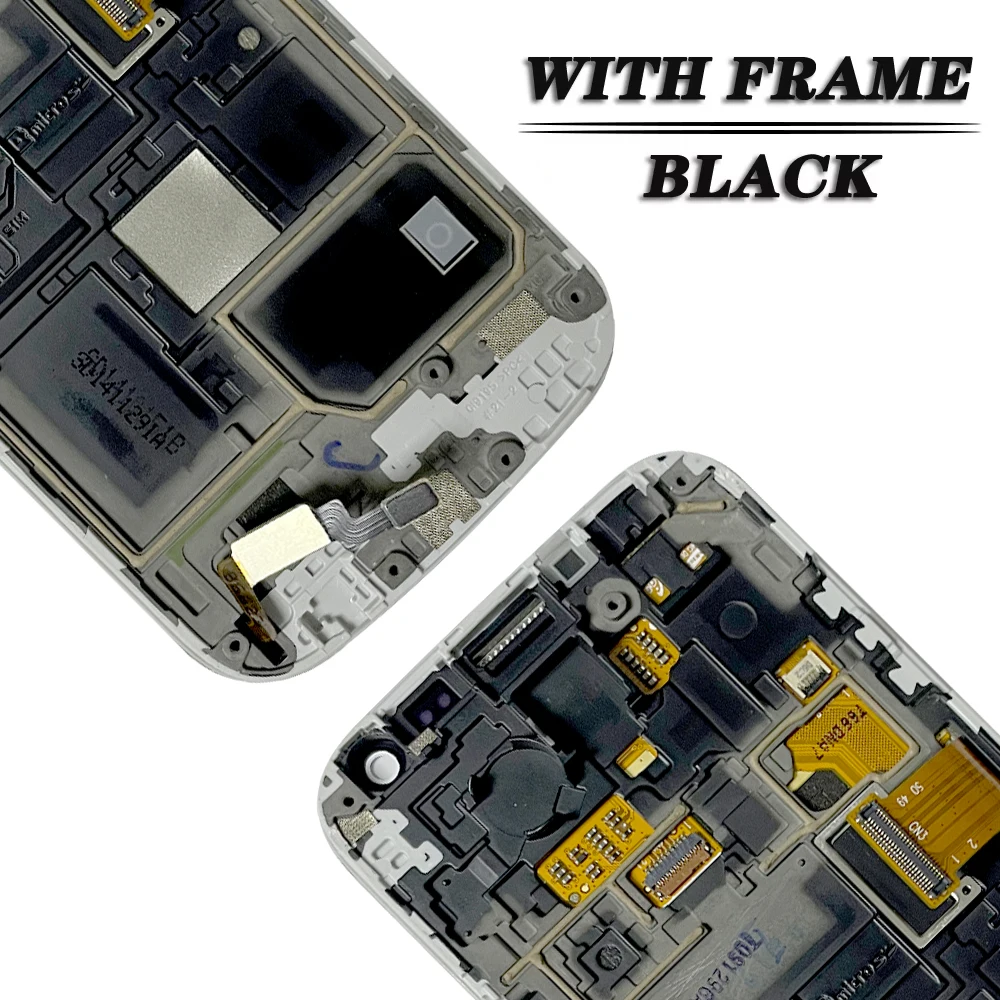 New For SAMSUNG S4 Mini Display For Samsung  S4 mini I9190 Display GT i9192 i9195 LCD Digitizer Touch Screen with Frame image 6