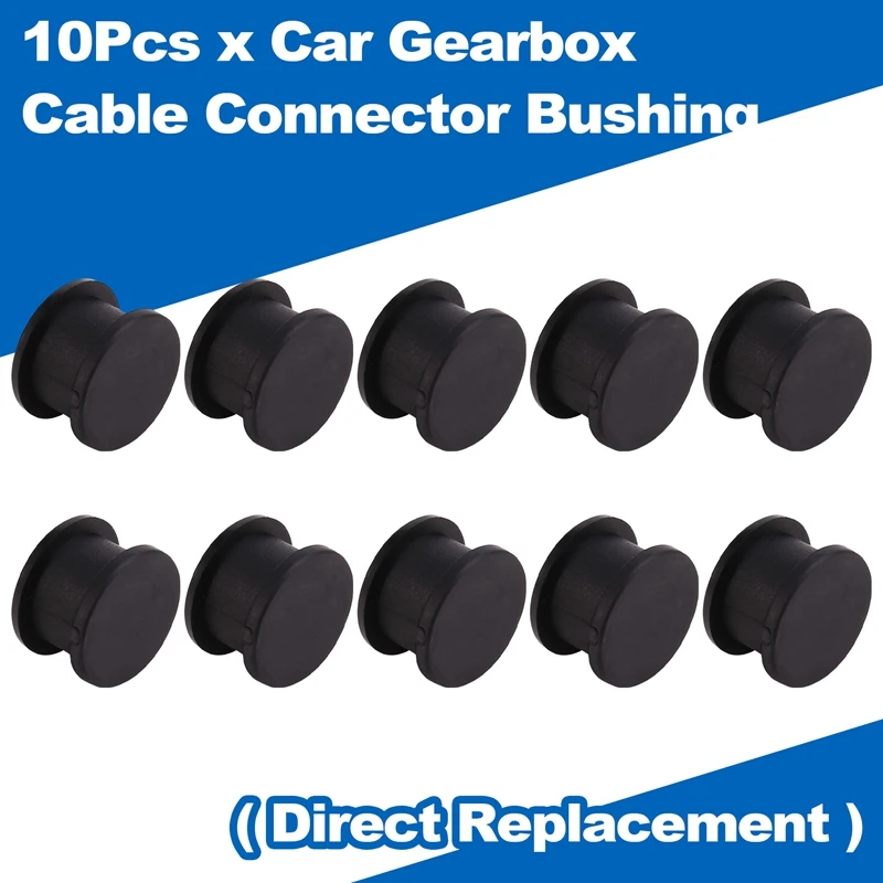 

10Pcs Car Automatic Gearbox Shift Cable Connector Bushing Car Gearbox Repair Kits 09G321397A For VW Skoda