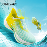 ONEMIX Men‘s Running Shoes Racing Professional Marathon PB Carbon Plate Stable Non-Slip Wear-resistant Jogging Male Sneakers