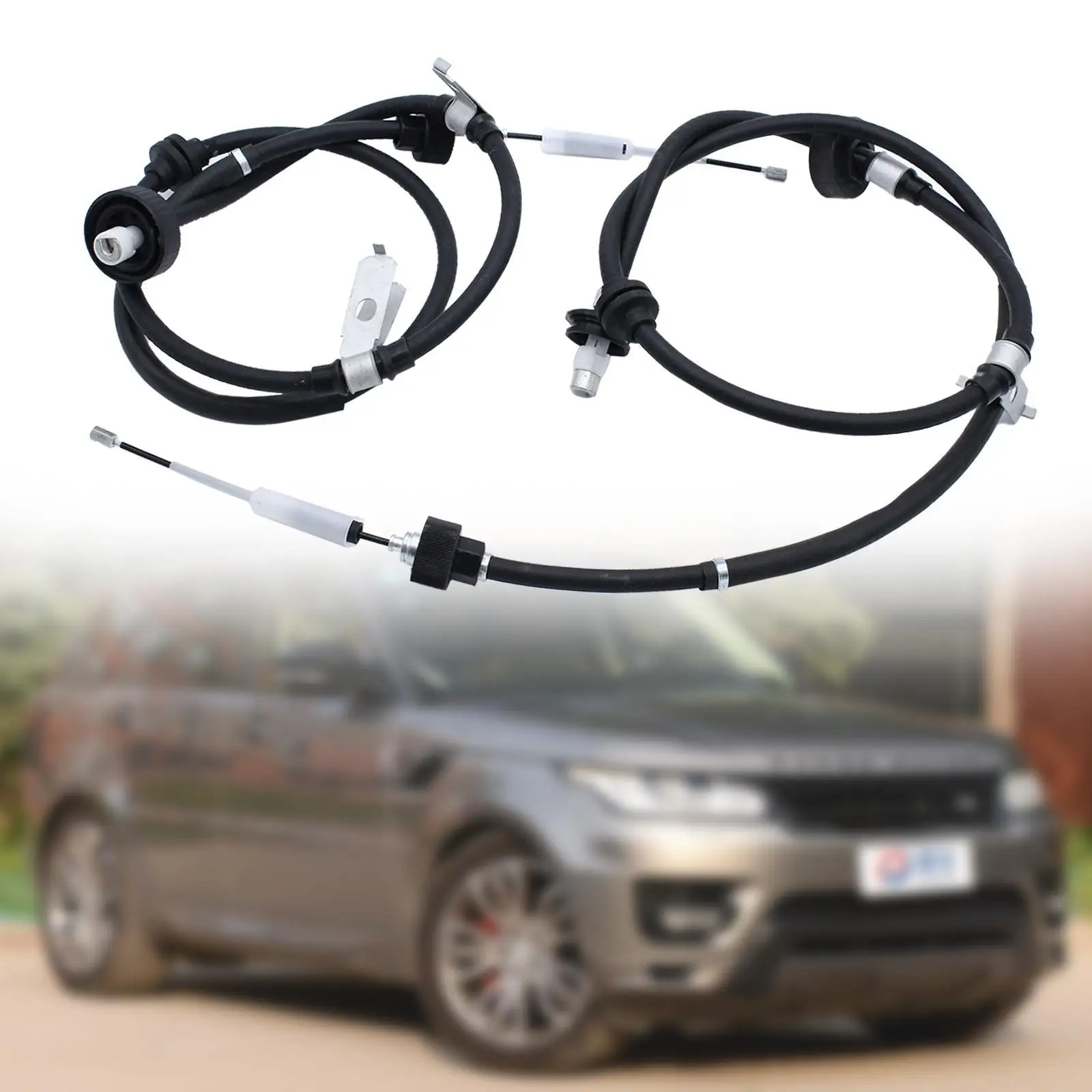 Left and Right Hand Brake Cables Set Fkb6022 LR18470 for Range Rover Sport 05-13 Lightweight Easily Install Repair Parts