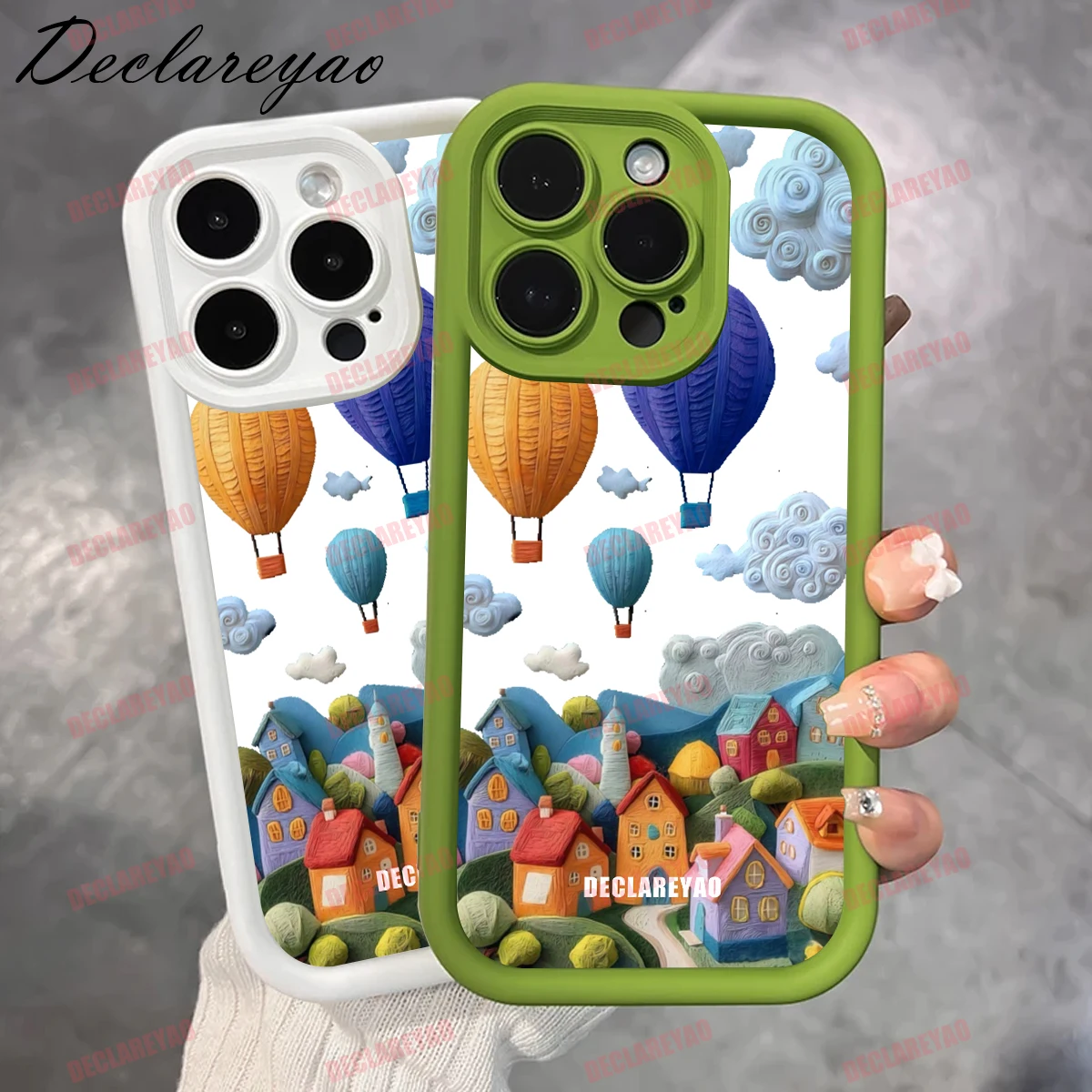 DECLAREYAO حافظة رفيعة من مادة TPU الناعمة لهاتف Google Pixel Pro 8 8A 7 مقاومة للصدمات