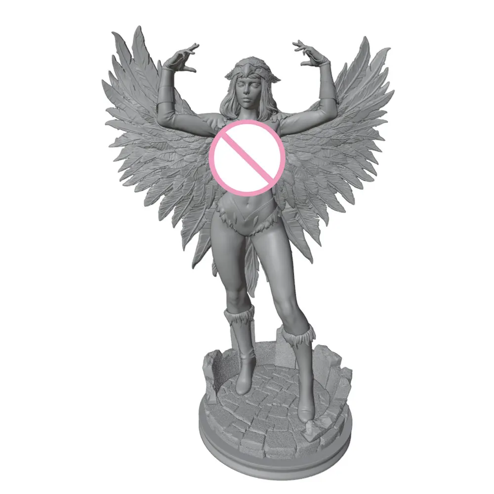 75mm100mm120mm150mm Anime Character Statue GK Miniature 3D Printed Gray Model Figurine DIY Doll Model Unassembled And Unpainted