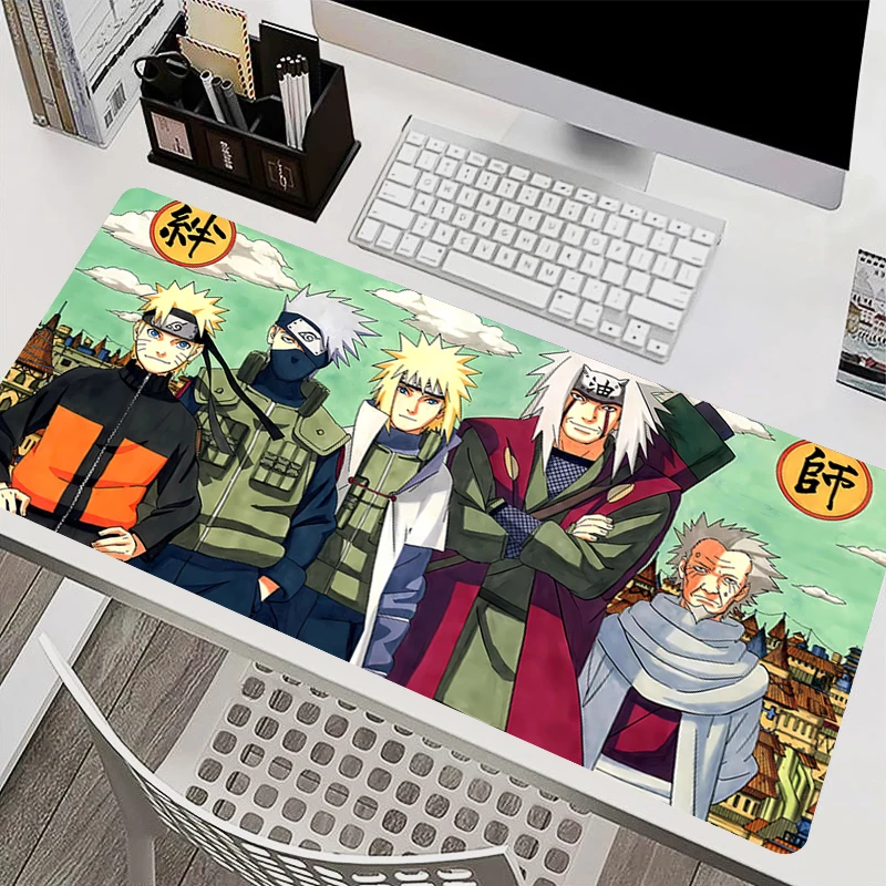 

Mouse Pad PC Accessories Keyboard Pad Office Desk Mat Anti Slip Cartoon HD Mousepad Rubber Tablet Pad Naruto Gaming Extended Pad