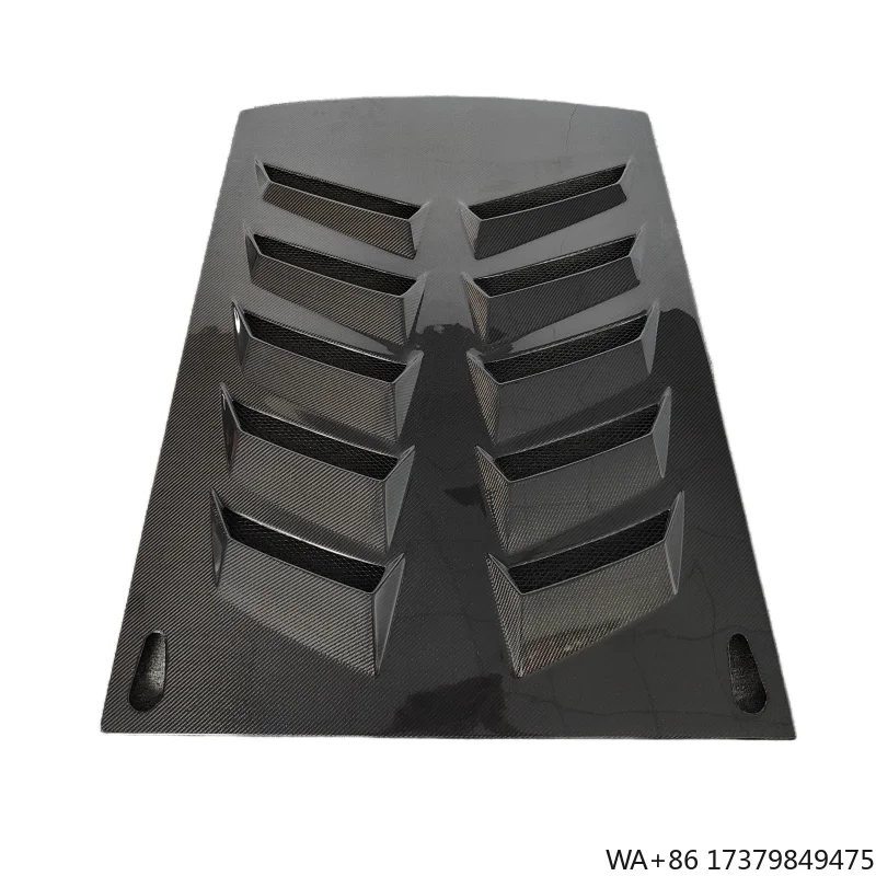 

Used for Lamborghini Gallardo LP550-LP570 D Style Latest Carbon Fiber Engine Tailgate Vent Body Kit