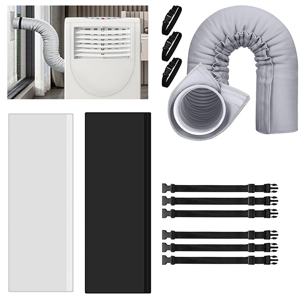 AC-Hose Insulation Cover Wrap AC Duct Insulation Wrap Vent Cover Reduces Heat Transfer Effectively Improve Cooling Efficiency