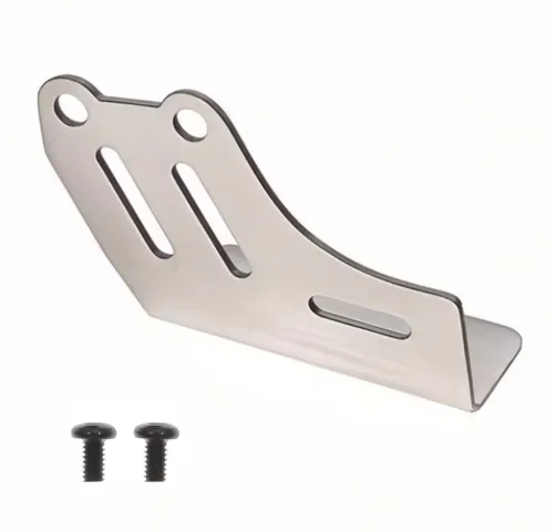Roestvrijstalen achterkettinggeleiderbeschermer voor LOSI 1/4 Promoto-MX motorfiets upgrade onderdelenaccessoires