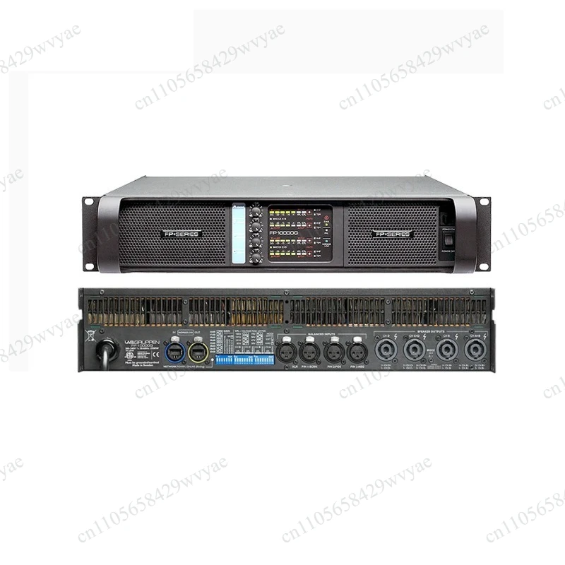 4‑Channel Class D Professional Audio Power Amplifier FP10000Q 1350W@8Ω 2U Rack Height Lightweight