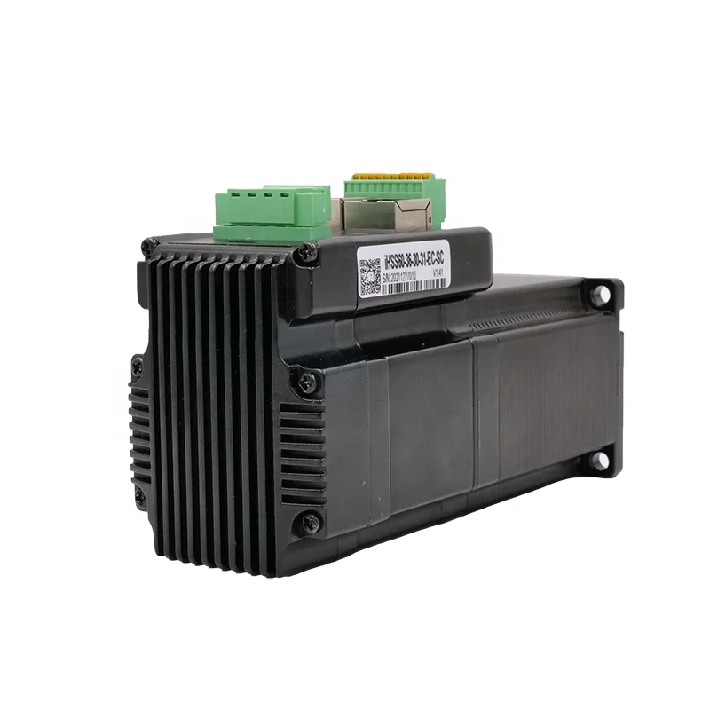 IHSS60-36-30-31-EC-SC Fieldbus EtherCAT 36 V 3 Nm 5 A Close-Loop-Schrittbremsmotor mit integriertem Treiber