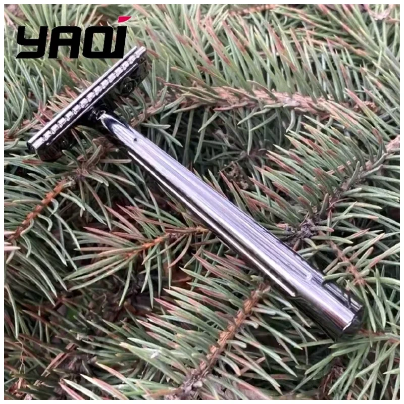 yaqi-se-カタナ／グローブ・トロッター-シングルエッジ-安全カミソリ-ウェットシェービング用具-男性用シェービング製品-男性への最高の贈り物-男性向けギフト