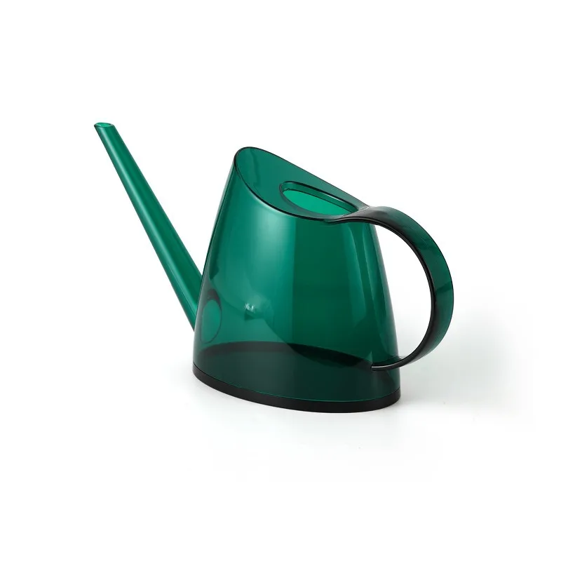 

Transparent long nozzle watering kettle household gardening plastic flower pot