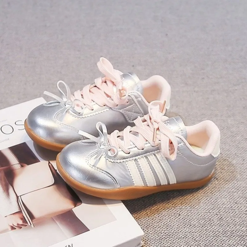 2026 Autumn Winter Children's Casual Shoes Girls' Sneakers Fashion Children's Breathable Running Soft Shoes Size 26-37