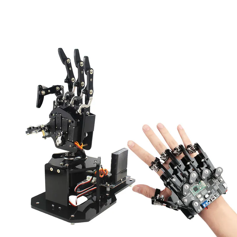 UHand2.0 Bionic Robotic Hand (Left/Right Hand) Independent Finger Movement + Motion Sensing Glove