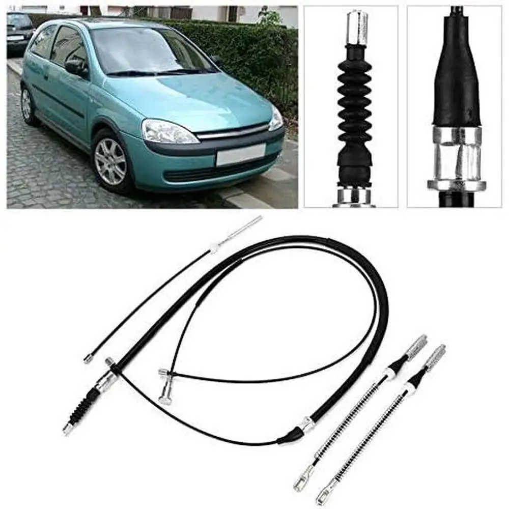 

K17044 K19635 Handbrake Parts Parking Brake Cable Kit Fit for Opel Corsa C sedan and compact car models