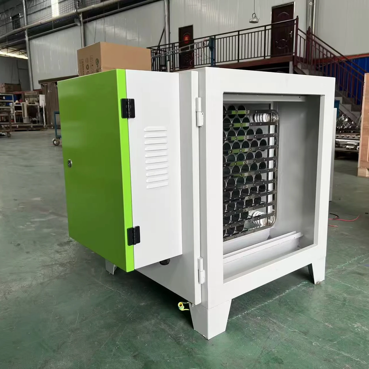 

Commercial Kitchen Electrostatic Precipitator Smoke Filter Gas Disposal Machinery