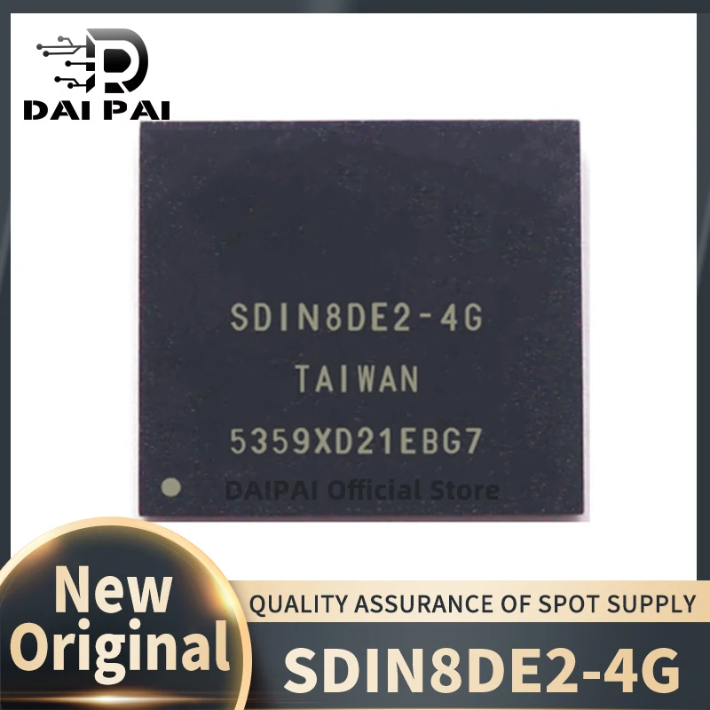 (5Pcs-10Pcs/Lot) 100% New original SDIN8DE2-4G BGA EMMC Chipset