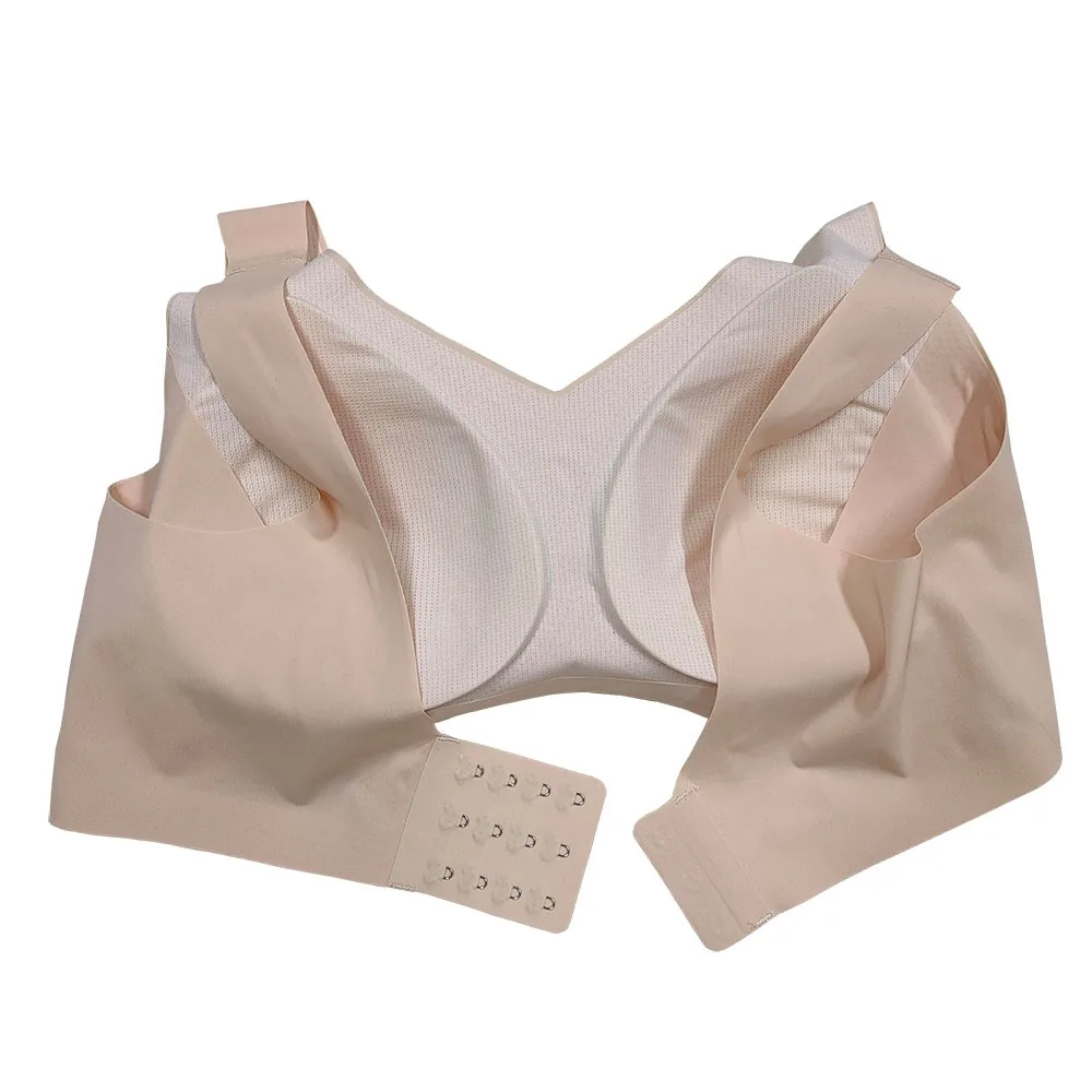 Seamless Pockets Bras for Women Breast Inserts Mastectomy Prosthesis Crossdressing fans