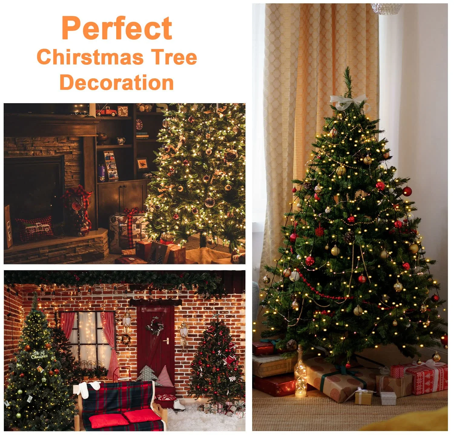 سلسلة أضواء شجرة عيد الميلاد الشمسية في الهواء الطلق/داخلي أضواء الشلال على شكل نجمة 8 أوضاع لحفلات الهالوين وعيد الميلاد وديكور احتفالي