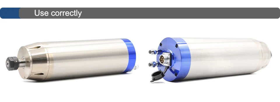 G-Penny 3,7 kW Metallbearbeitungsspindel ER20 für Edelstahl, Kupfer, Stahl 800 Hz 6000-12000 U/min Pol = 4 Wassergekühlter Spindelmotor – Detail 12