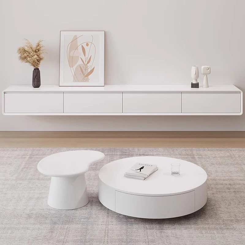 Wood Aesthetic Tv Stands Minimalist Universal Hallway