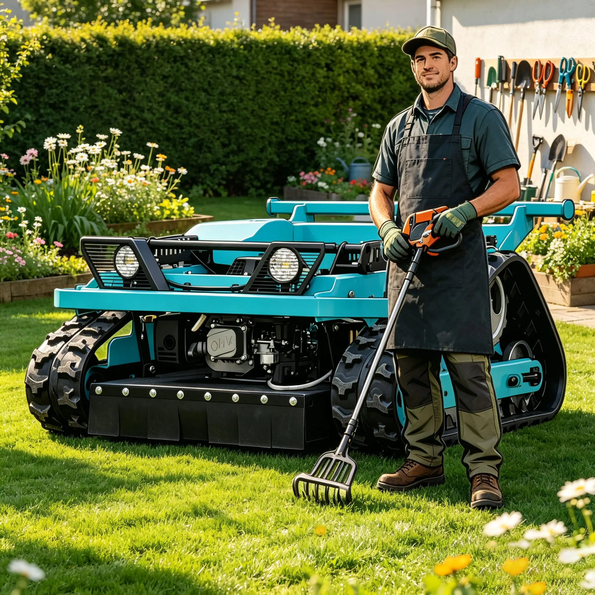 Customized advanced and efficient agricultural management machinery and equipment, lawn mower