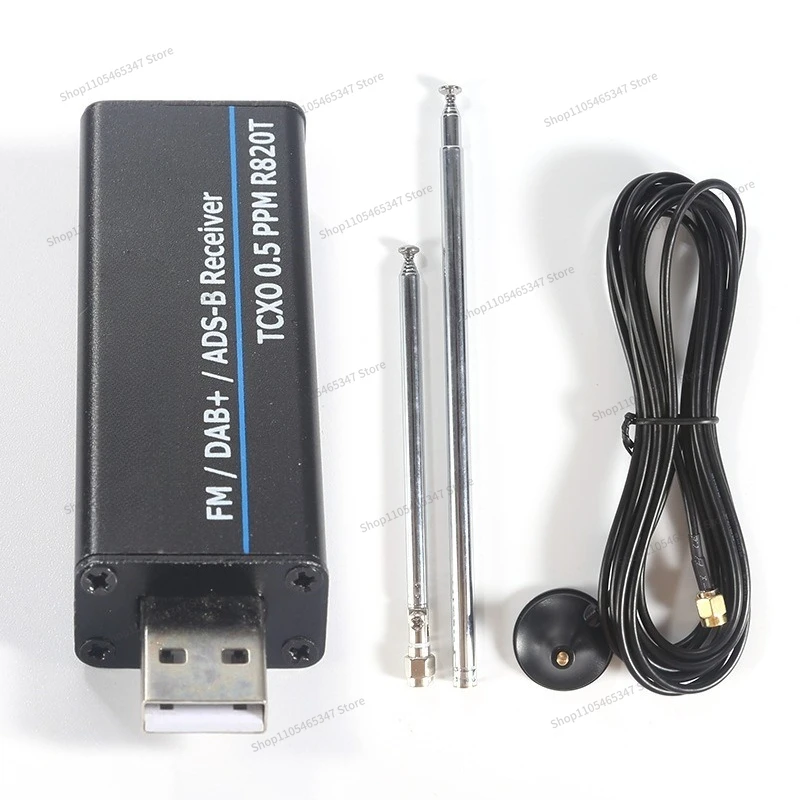 For Shortwave Radio Aviation Band Receiver USB RTL-SDR Receiver