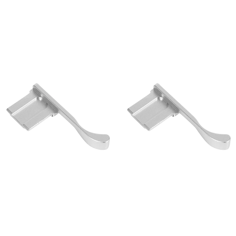 Top deals 2x metall hot schuh abdeckung daumen griff für fujifilm fuji x100f x100t x70 X-E3 X-A1 X-A2 X-A3 X-A5 X-M1 xa3 xe3 silber